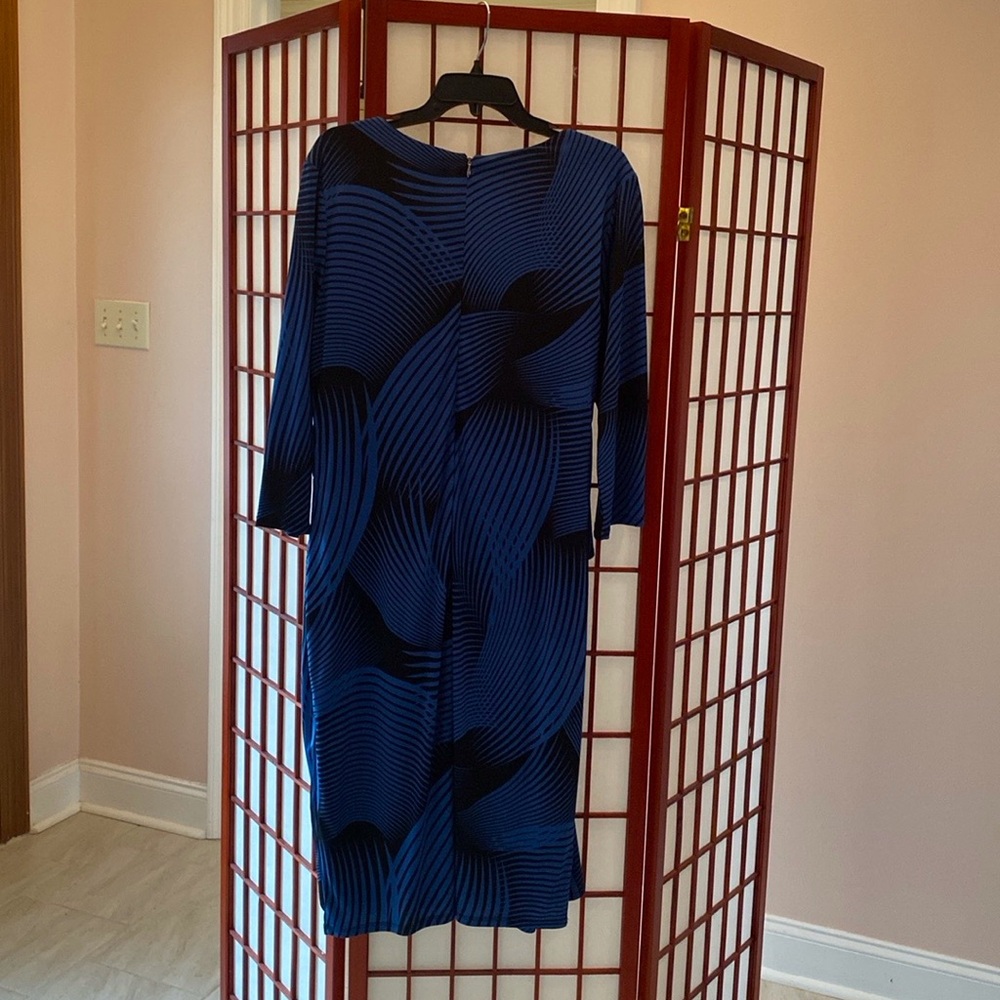 X-large blue and black by Thalia sodi.